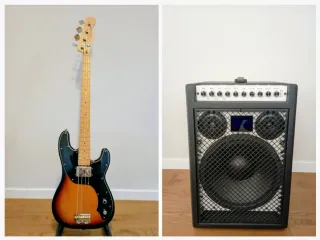 Pack Bajo Eléctrico y Amplificador