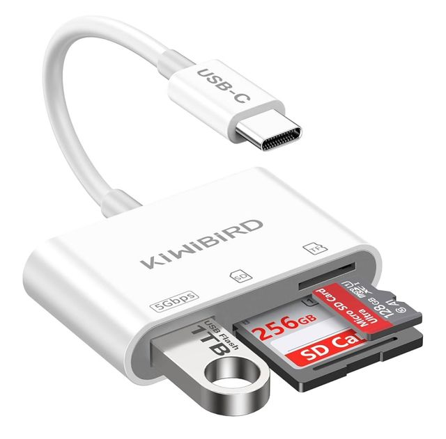 Lettore di schede SD, Micro SD a Usb-C