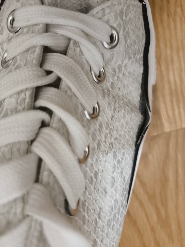 Zapatillas Tex Talla 38 Textura Serpiente