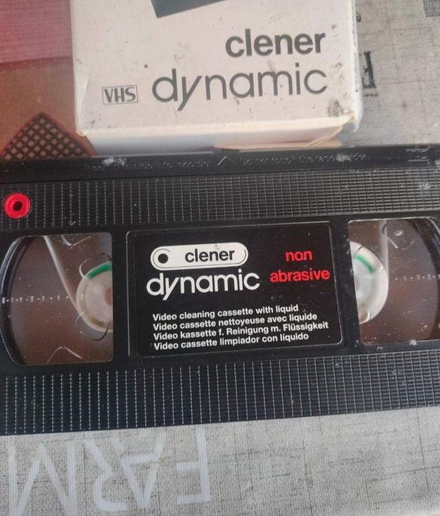 Cinta Limpiadora VHS Clener Dynamic