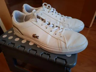 Zapatillas Lacoste Blancas y Multicolor