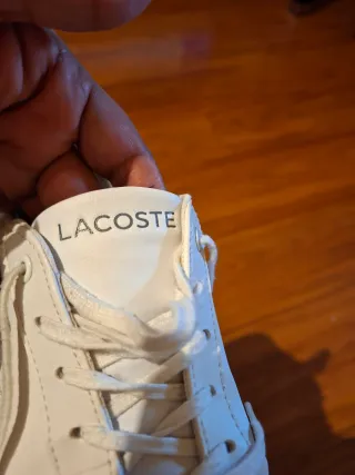 Zapatillas Lacoste Blancas y Multicolor