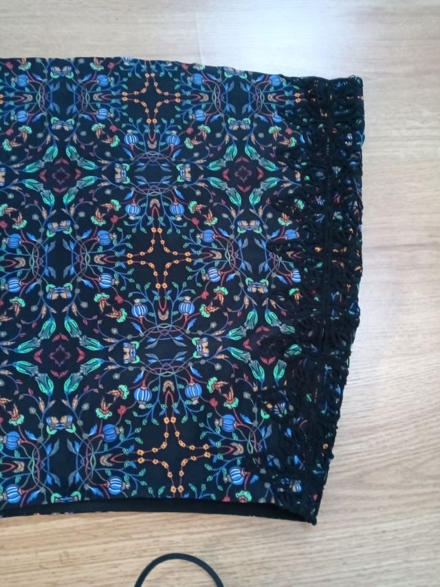 Minifalda Zara Estampada Talla M