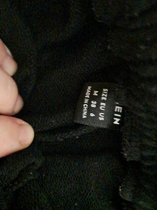 Pantalón corto negro Talla M