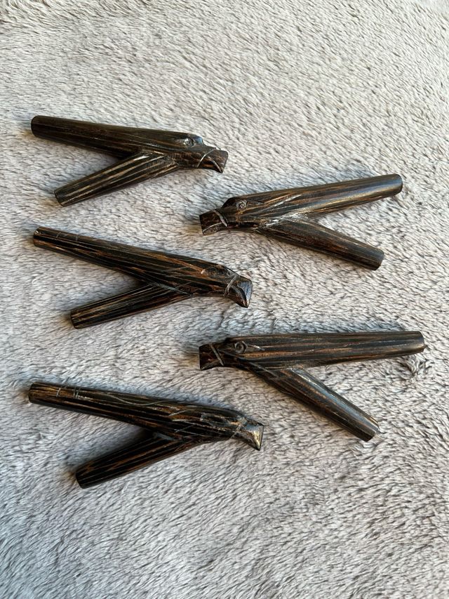 Kuripe Águila Madera Chonta