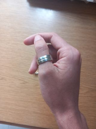 Pack 5 Anillos Hombre Plata