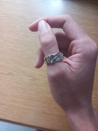 Pack 5 Anillos Hombre Plata