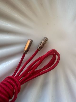 Cordón Gargantilla Vintage Pandora Rojo