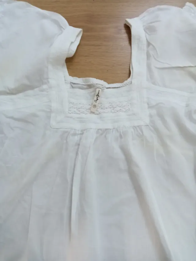 Blusa Pepe Jeans Bohemia Blanca