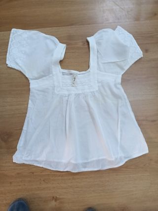 Blusa Pepe Jeans Bohemia Blanca