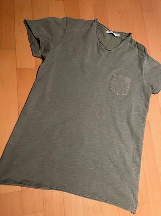 T-shirt Conbipel uomo taschino verde taglia L