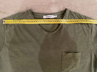 T-shirt Conbipel uomo taschino verde taglia L