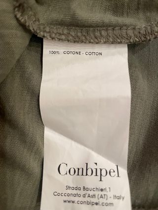 T-shirt Conbipel uomo taschino verde taglia L