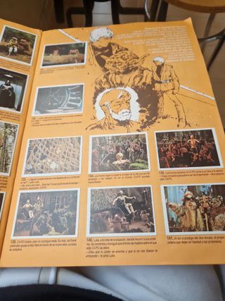 Album Cromos El Retorno del Jedi Star Wars