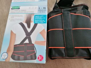 Faja Lumbar Sensiplast con Tirantes Talla L-XL