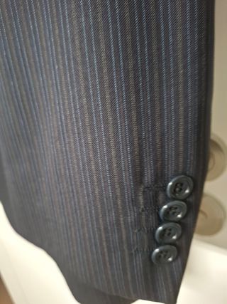 Americana de traje hombre azul marino 