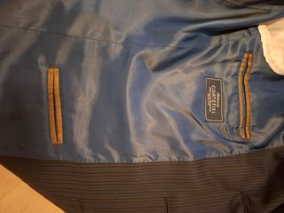 Americana de traje hombre azul marino 