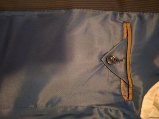 Americana de traje hombre azul marino 