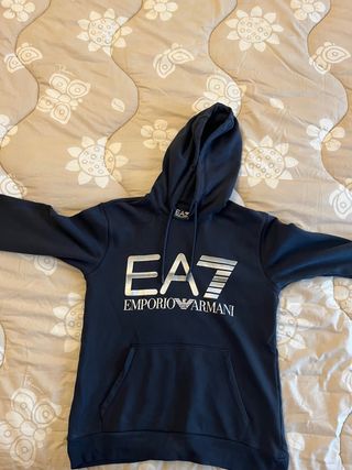 Felpa EA7 Emporio Armani Blu