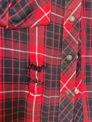 Camisa cuadros Zara Talla M