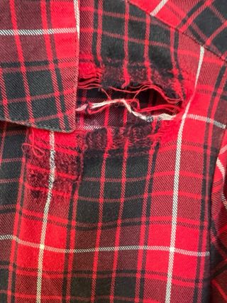 Camisa cuadros Zara Talla M