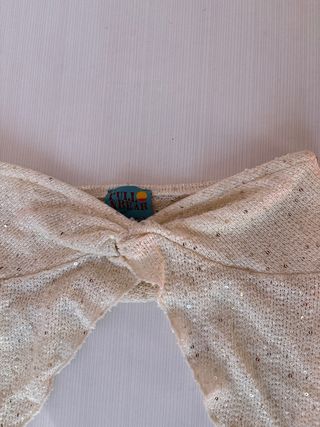 Top Lentejuelas Dorado