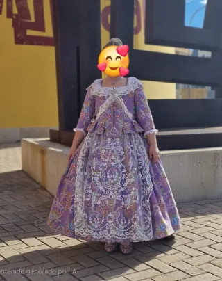 Traje de Fallera Niña 5-8 años