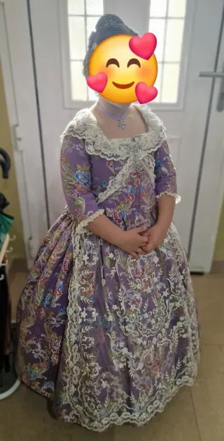 Traje de Fallera Niña 5-8 años