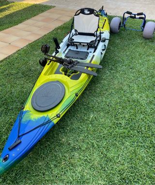 Kayak de pesca con pedales(galaxy kayak)
