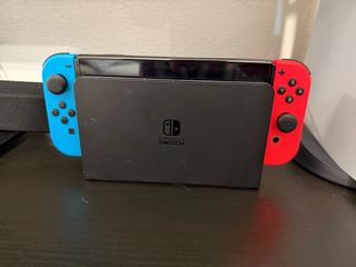 Nintendo Switch OLED Joy-Con Blu/Ros