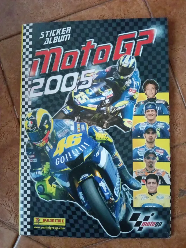Album Panini MotoGP 2005 non completo