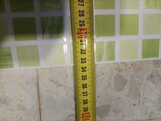 Azulejos verde baño