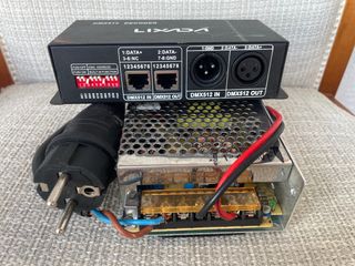 LED DRIVER y CONTROLADOR DMX 512 CANALES