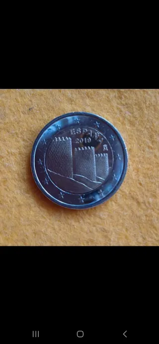 Moneda 2€ España 2019 Murallas de Avila.