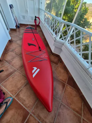 Tabla Paddle Surf Fanatic inflable Roja 11,6 x 31