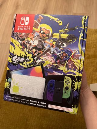 Nintendo Switch OLED Splatoon 3 Edición