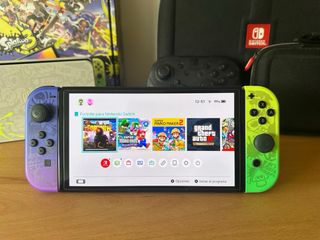 Nintendo Switch OLED Splatoon 3 Edición