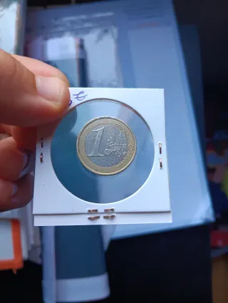 Moneda de colección 1 euro francesa 1999 errores 
