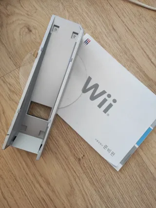 Soporte Wii + Manual Nintendo