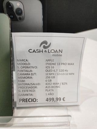 iPhone 13 Pro Max 256GB Verde