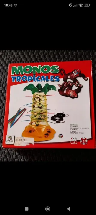 Juego Monos Tropicales