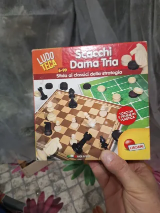 Scacchi Dama Tria Lisciani