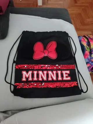 Mochila Minnie con lentejuelas
