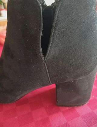 Stivaletti neri camoscio N.40