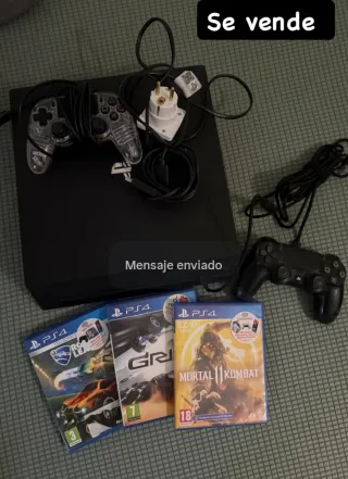 Consola PS4 + 3 Juegos