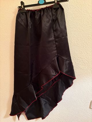 Disfraz Bruja Negro/Rojo Talla Única