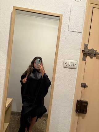 Disfraz Bruja Negro/Rojo Talla Única