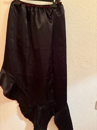 Disfraz Bruja Negro/Rojo Talla Única