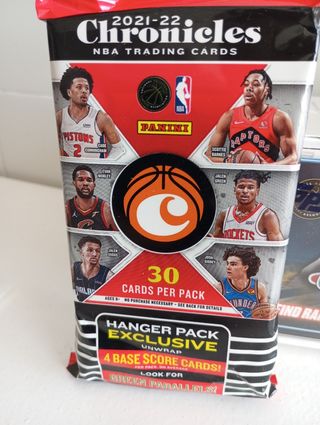 Lote NBA Topps Chrome Value Box y 2 Fat Packs 