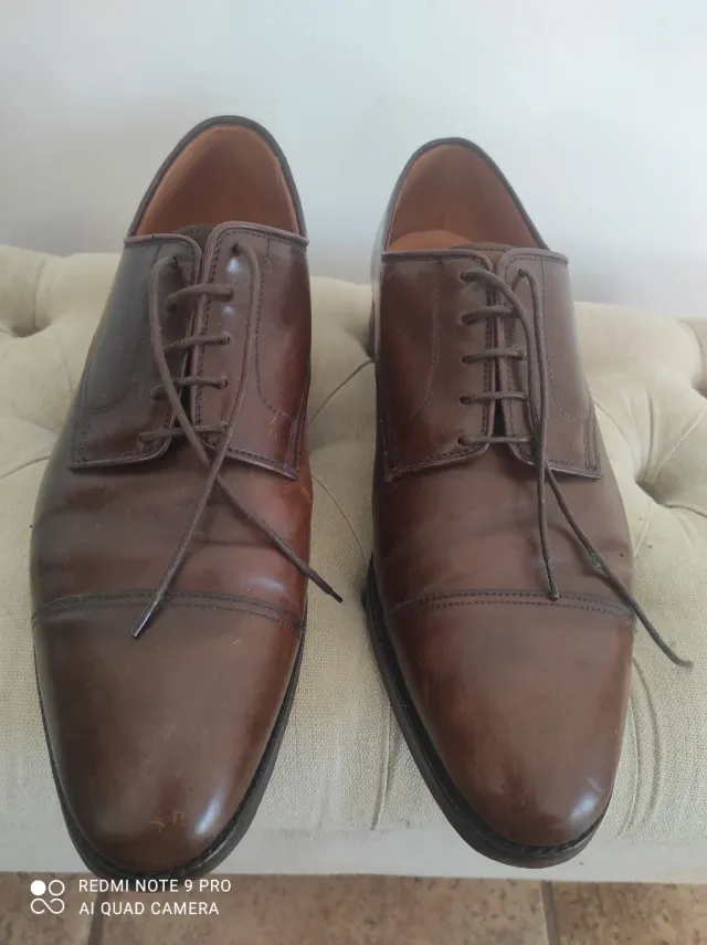 Zapatos de vestir marrones para hombre